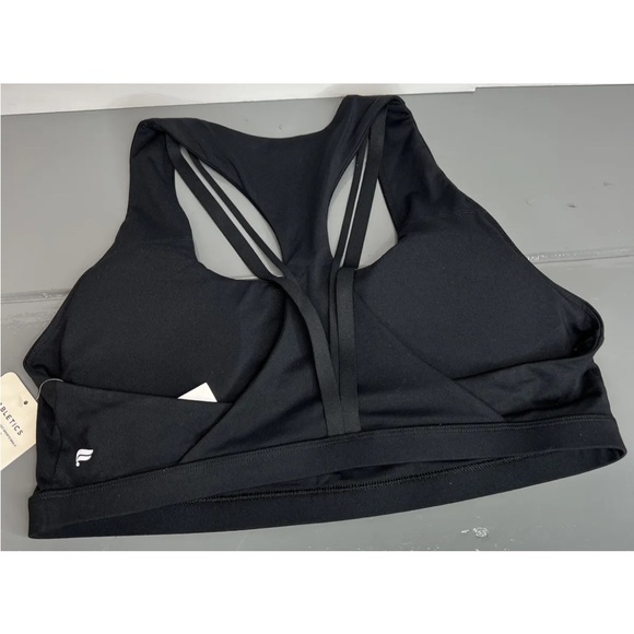 Fabletics Womens Kessler Medium Impact Sports Bra Black Sz XXL (14-16) NWT $49 - Picture 2 of 9